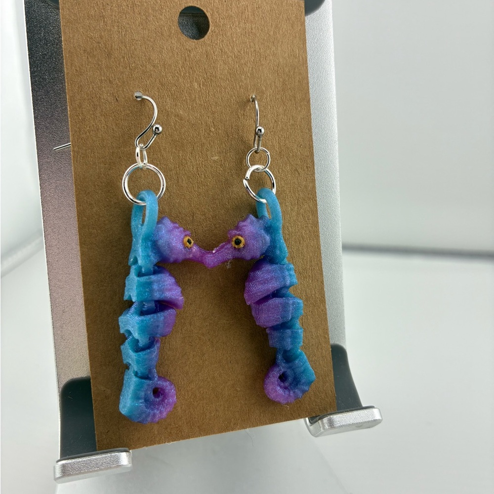 Colorful Seahorse Earrings